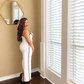 Semi-Sheer Contrast Maxi (Slip Recommended)